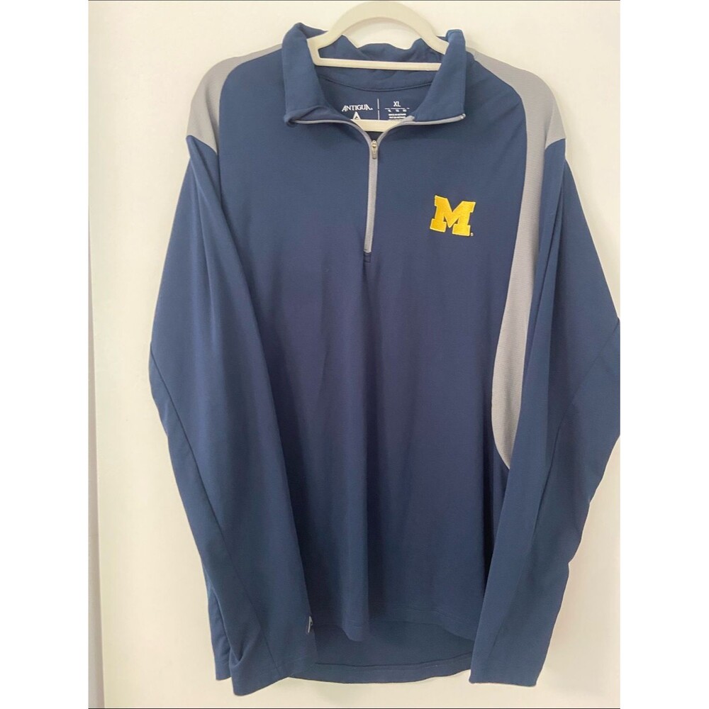 Antigua Michigan Quarter Zip
